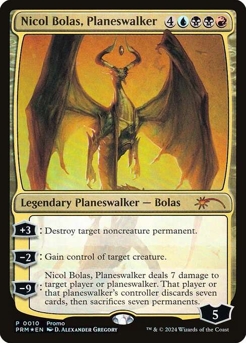 Nicol Bolas, Planeswalker [Foil]
