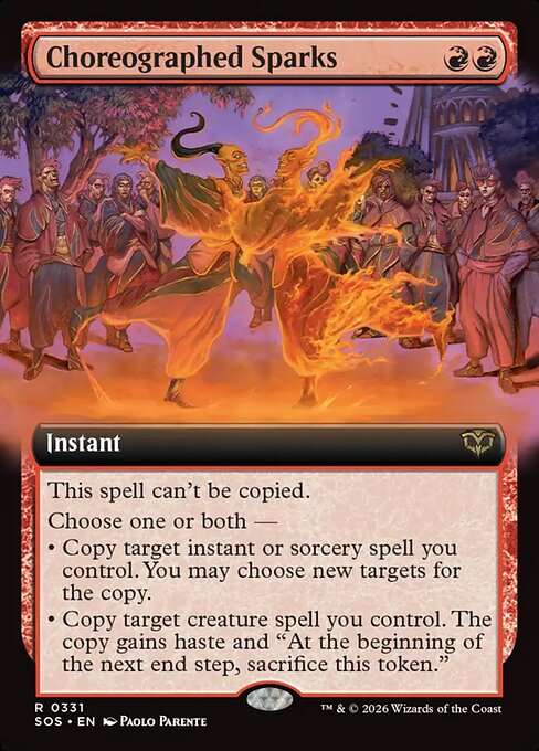 Choreographed Sparks [Foil]