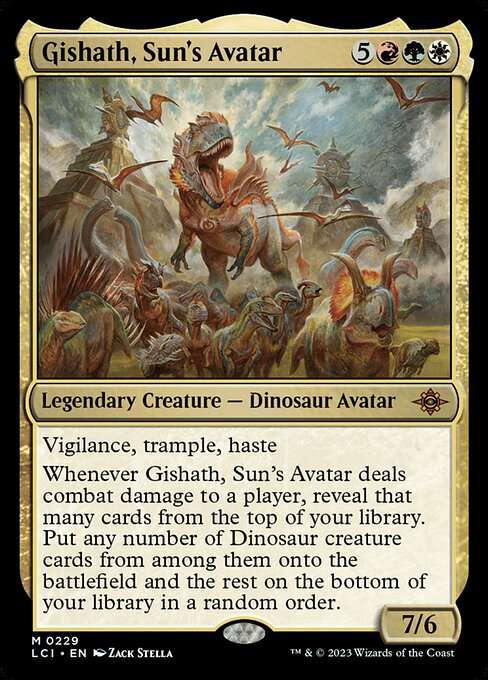 Gishath, Sun's Avatar [Foil]