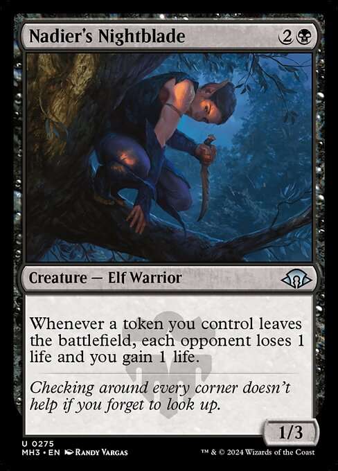 Nadier's Nightblade [Foil]
