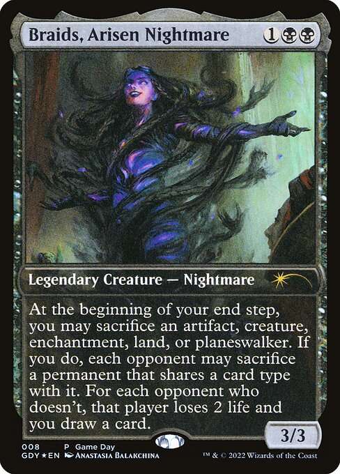 Braids, Arisen Nightmare [Foil]