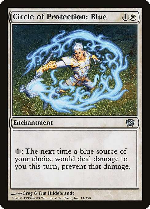 Circle of Protection: Blue [Foil]