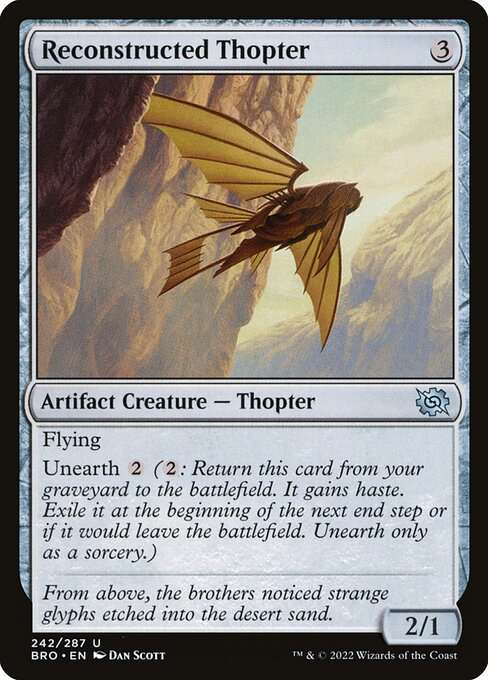 Reconstructed Thopter [Foil]