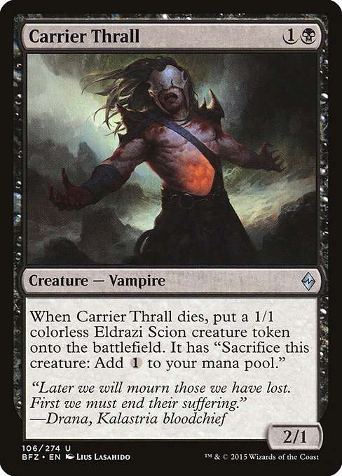 Carrier Thrall [Foil]