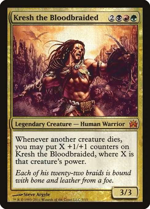 Kresh the Bloodbraided [Foil]
