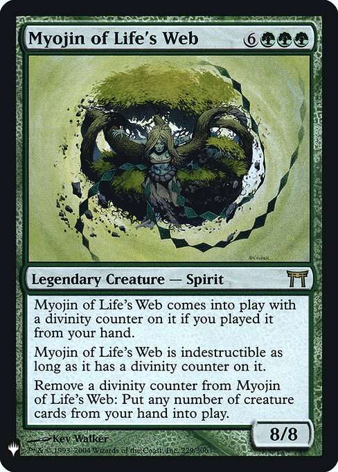 Myojin of Life's Web [Foil]