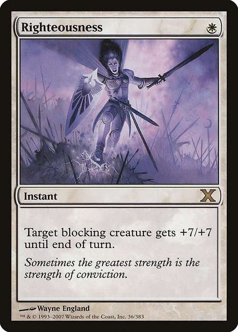 Righteousness [Foil]