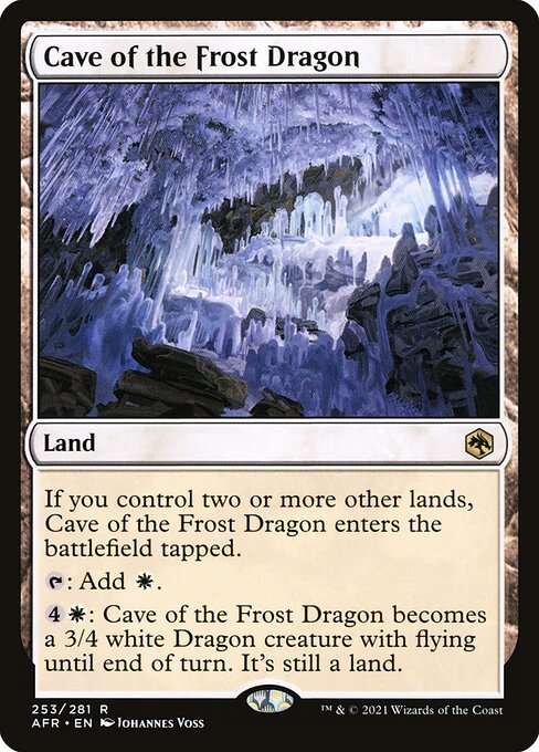 Cave of the Frost Dragon [Foil]