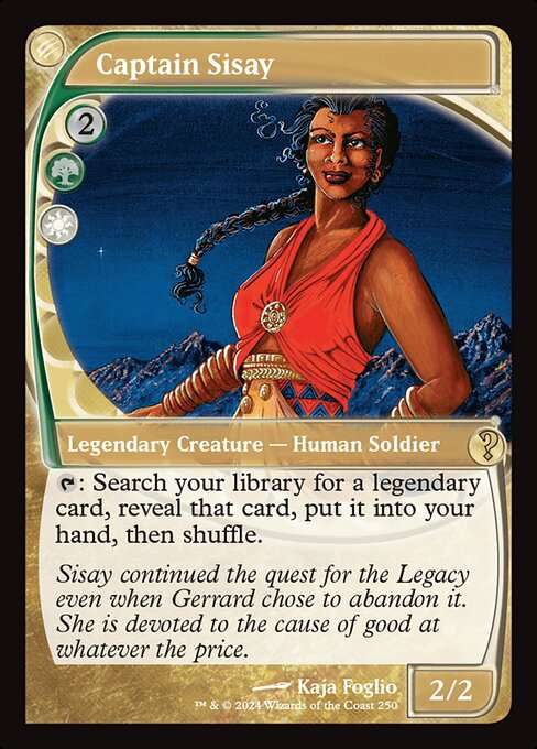 Captain Sisay [Foil]