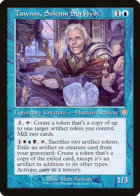 Tawnos, Solemn Survivor [Foil]