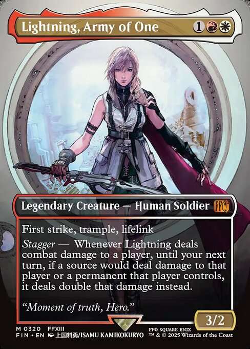 Lightning, Army of One [Foil]