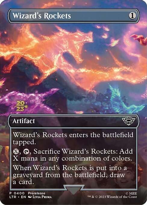 Wizard's Rockets [Foil]