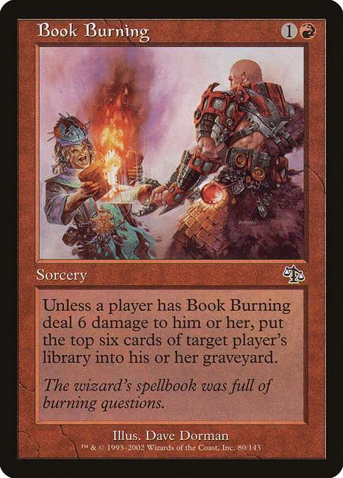 Book Burning [Foil]