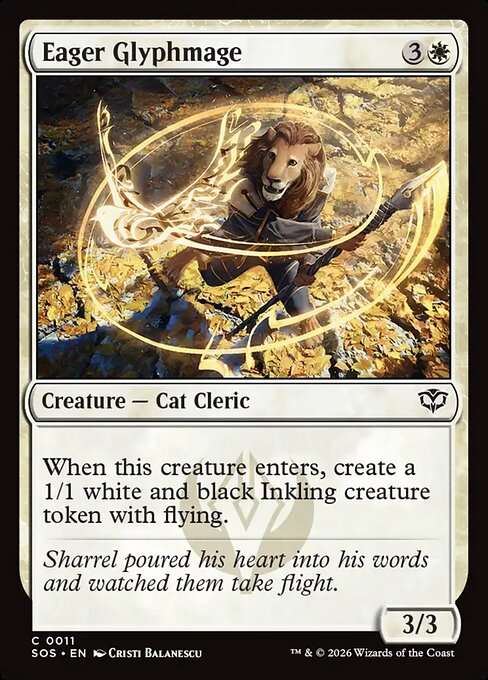Eager Glyphmage [Foil]