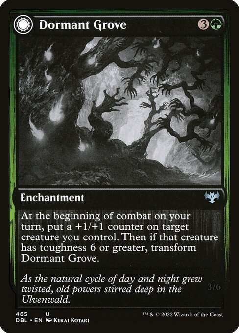Dormant Grove // Gnarled Grovestrider [Foil]