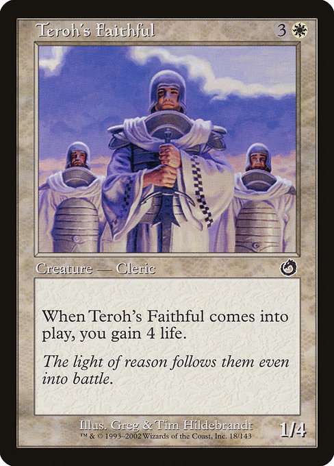 Teroh's Faithful [Foil]