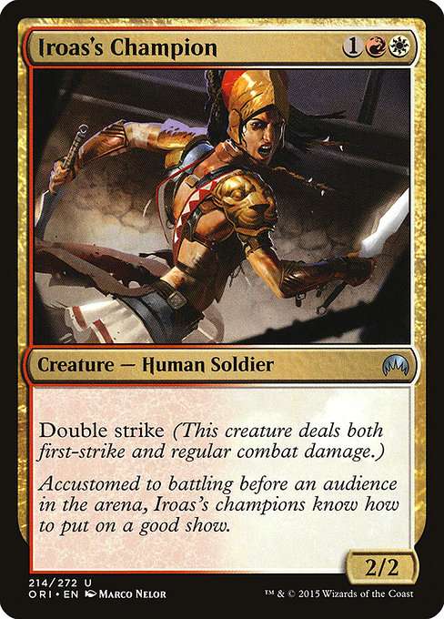 Iroas's Champion [Foil]