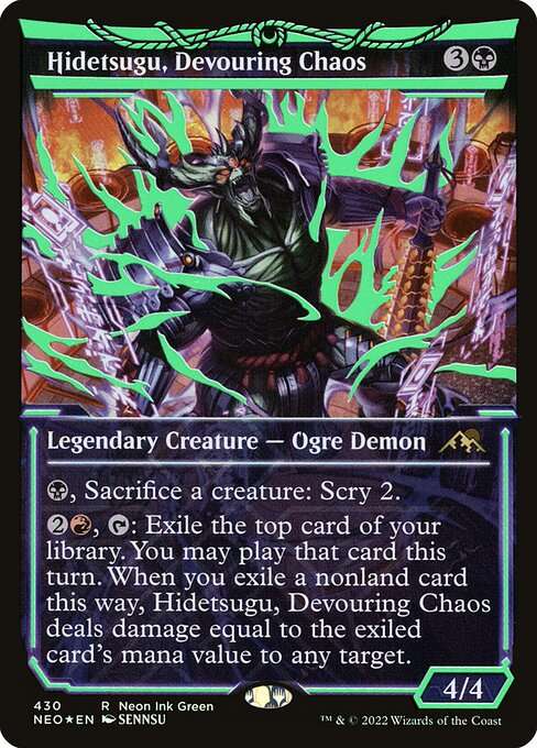 Hidetsugu, Devouring Chaos [Foil]