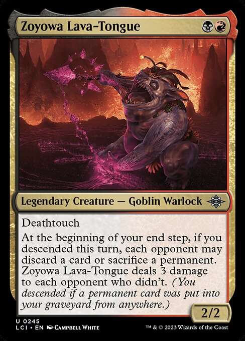 Zoyowa Lava-Tongue [Foil]