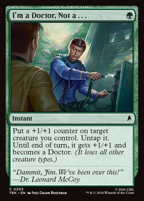 I'm a Doctor, Not a . . . [Foil]