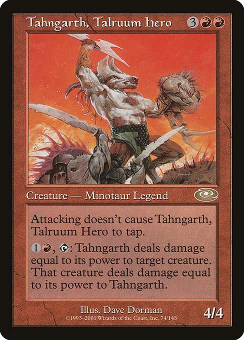 Tahngarth, Talruum Hero [Foil]