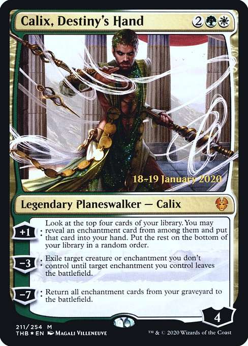 Calix, Destiny's Hand [Foil]