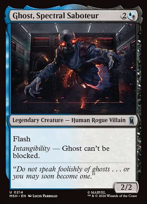 Ghost, Spectral Saboteur [Foil]