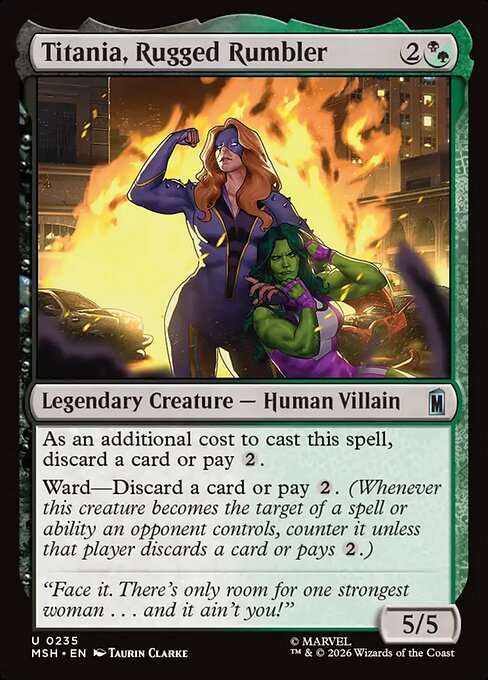 Titania, Rugged Rumbler [Foil]