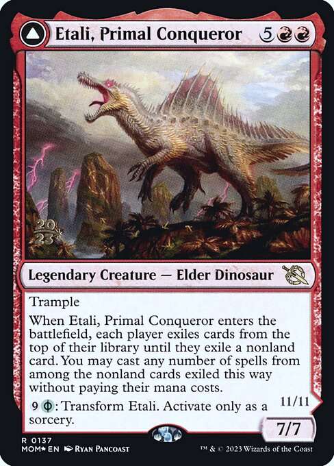 Etali, Primal Conqueror // Etali, Primal Sickness [Foil]