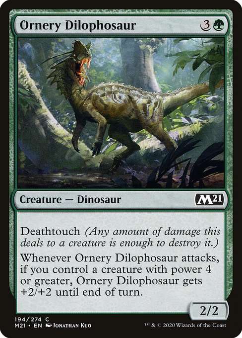 Ornery Dilophosaur [Foil]
