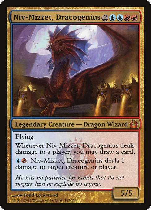 Niv-Mizzet, Dracogenius [Foil]