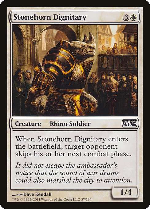 Stonehorn Dignitary [Foil]