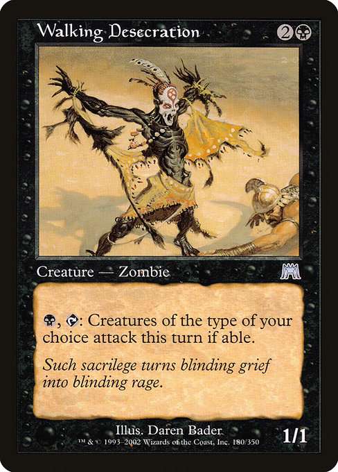 Walking Desecration [Foil]