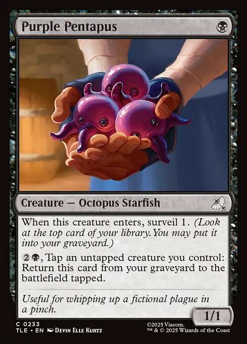 Purple Pentapus [Foil]
