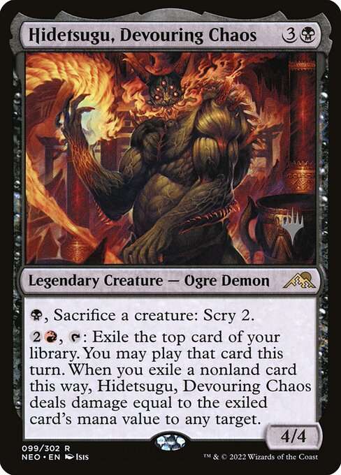 Hidetsugu, Devouring Chaos [Foil]