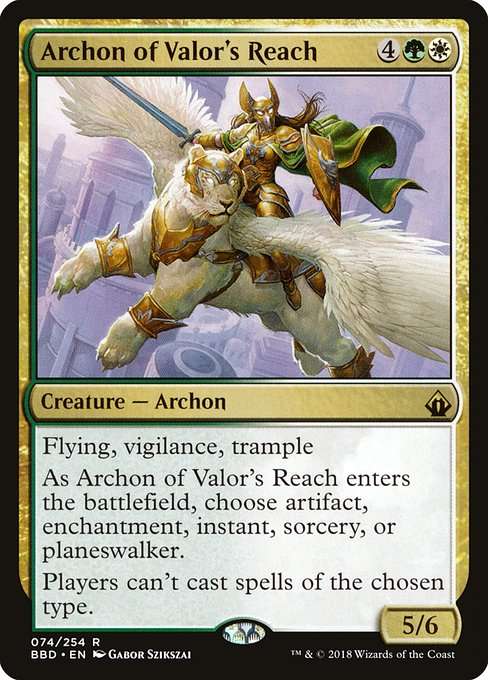 Archon of Valor's Reach [Foil]