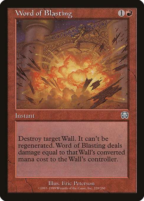Word of Blasting [Foil]