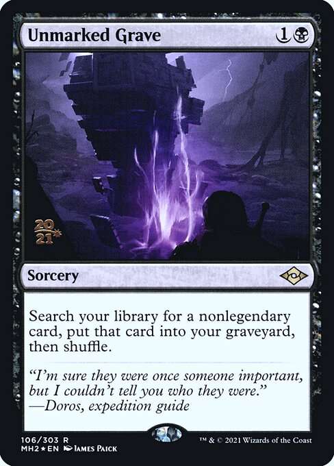 Unmarked Grave [Foil]