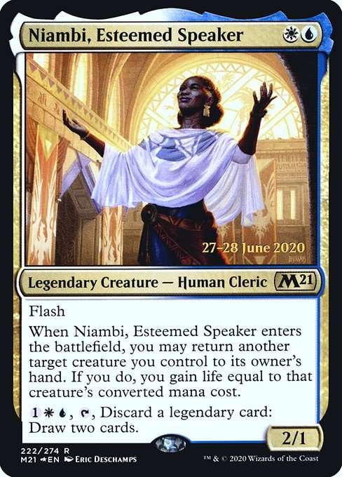 Niambi, Esteemed Speaker [Foil]