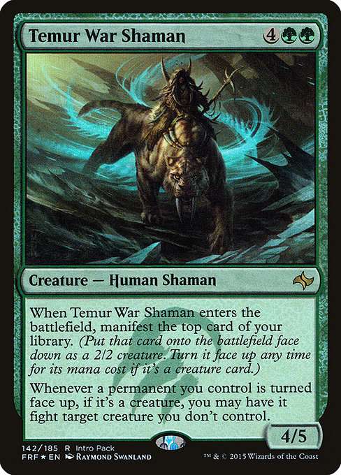 Temur War Shaman [Foil]