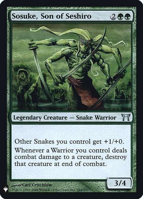 Sosuke, Son of Seshiro [Foil]