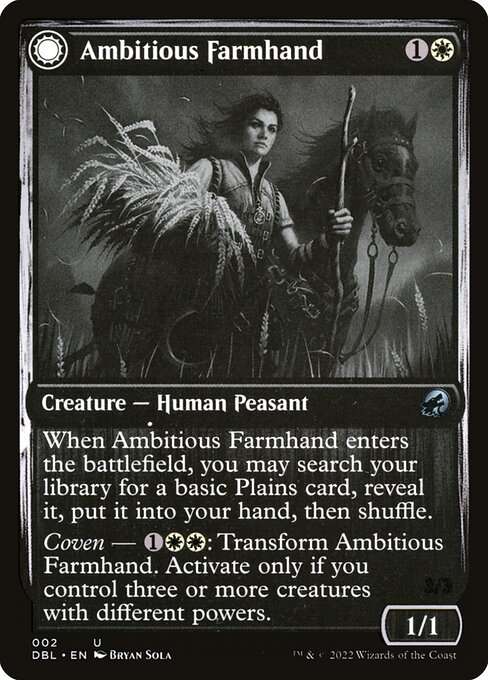 Ambitious Farmhand // Seasoned Cathar [Foil]