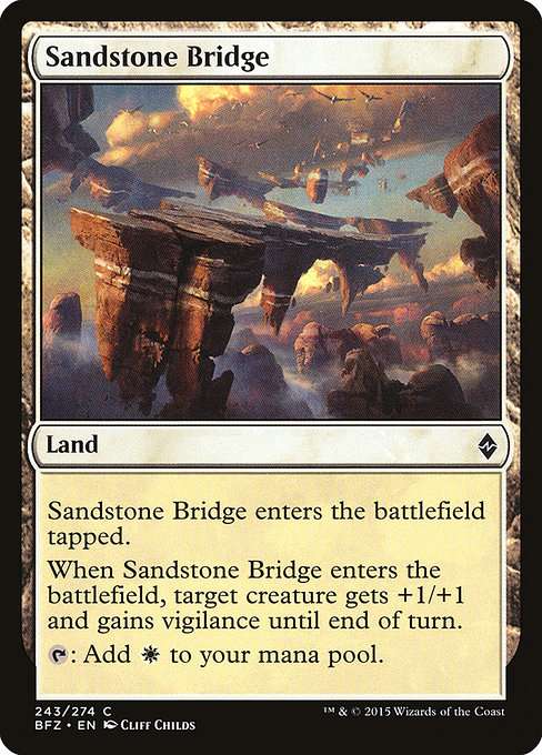 Sandstone Bridge [Foil]