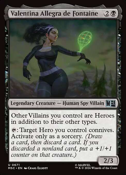 Valentina Allegra de Fontaine [Foil]