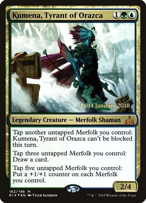 Kumena, Tyrant of Orazca [Foil]