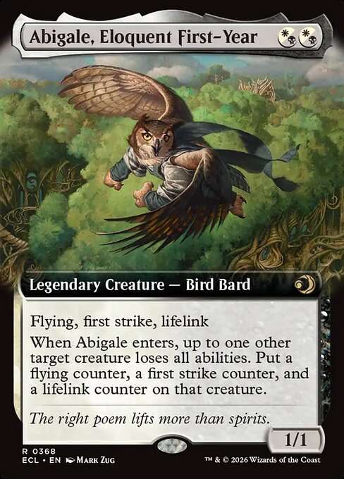 Abigale, Eloquent First-Year [Foil]