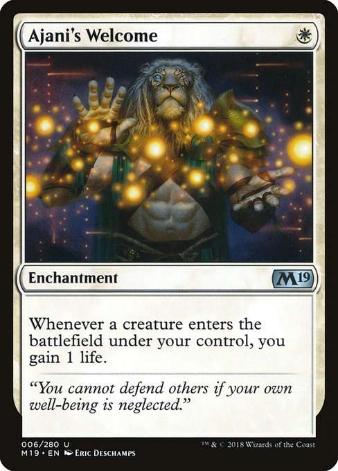 Ajani's Welcome [Foil]