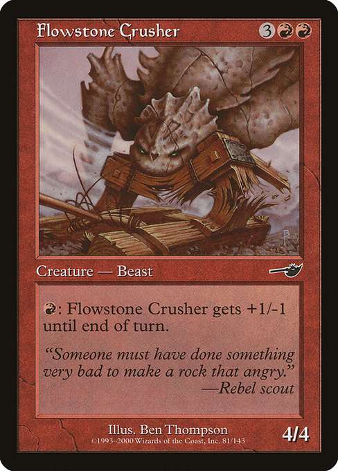 Flowstone Crusher [Foil]
