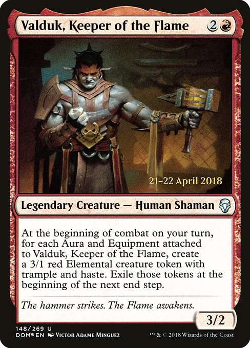 Valduk, Keeper of the Flame [Foil]