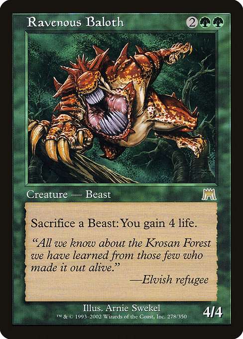 Ravenous Baloth [Foil]
